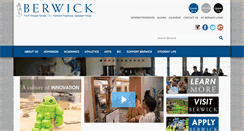 Desktop Screenshot of berwickacademy.org